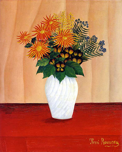 Bouquet of Flowers II Henri Rousseau